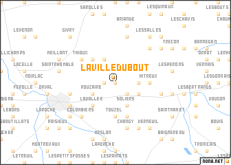 map of La Ville du Bout