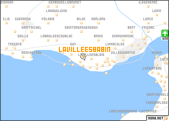 map of La Ville-ès-Babin