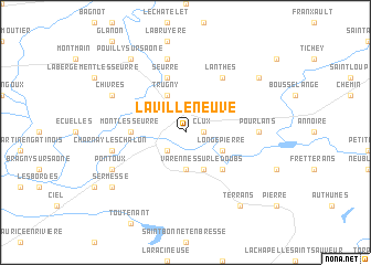 map of La Villeneuve