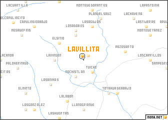 map of La Villita