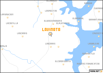map of La Vinata