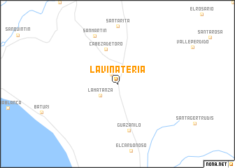 map of La Vinatería