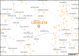 map of La Violeta