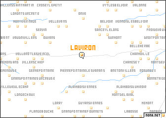 map of Laviron