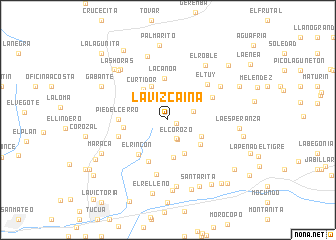 map of La Vizcaína