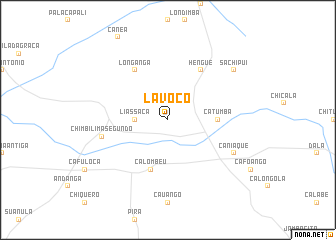 map of Lavoco