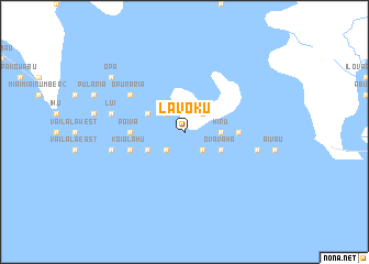 map of Lavoku