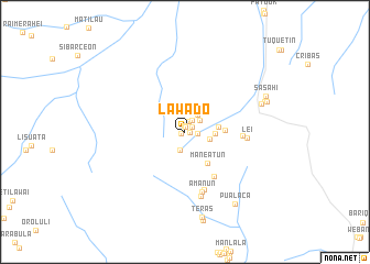 map of Lawado