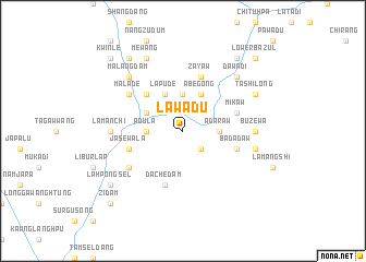 map of Lawadu