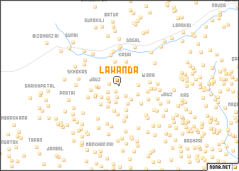 map of Lawanda