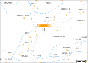 map of Lawang Kili