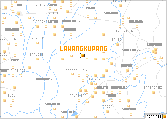 map of Lawang Kupang