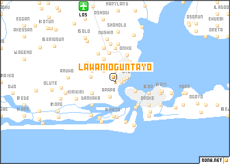 map of Lawani Oguntayo