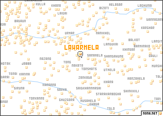 map of Lawar Mela