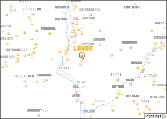 map of Lawār