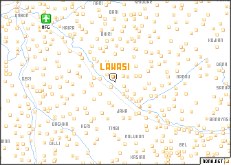 map of Lawāsi