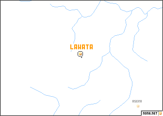 map of Lawata