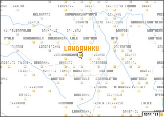 map of Lawdawhku