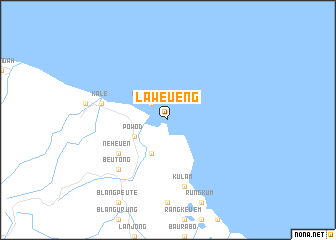 map of Laweueng