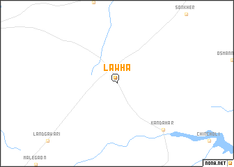 map of Lawha