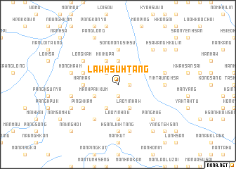 map of Lawhsu-htang