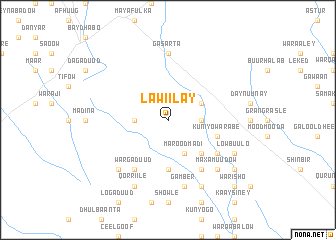 map of Lawiilay