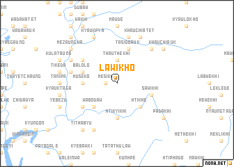 map of Lawikho
