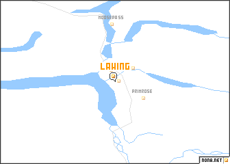 map of Lawing