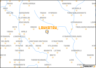 map of Lawkataw