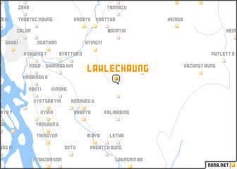 map of Lawlechaung