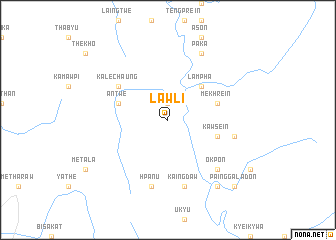 map of Lawli