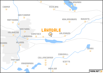 map of Lawndale