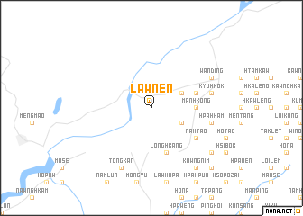 map of Lawn-en