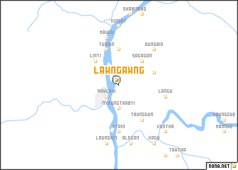 map of Lawngawng