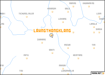 map of Lawngthongklang