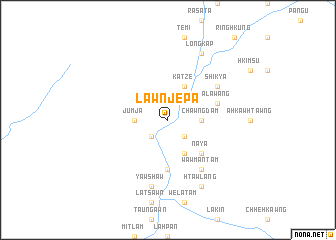 map of Lawnjepa