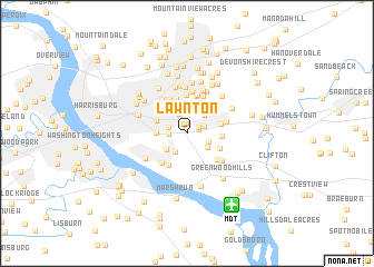 map of Lawnton