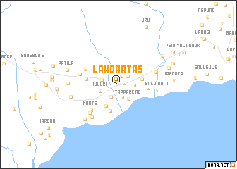 map of Lawoaatas