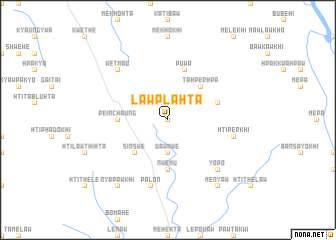 map of Lawplahta