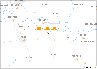 map of Lawrenceport