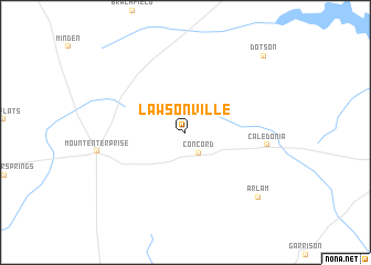 map of Lawsonville