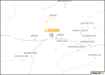 map of Lawson