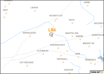 map of Law