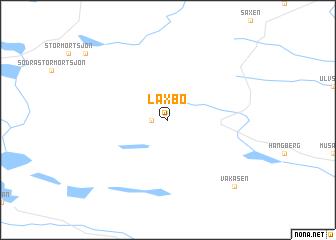 map of Laxbo