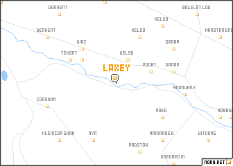 map of Laxey