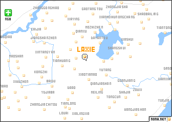 map of Laxie