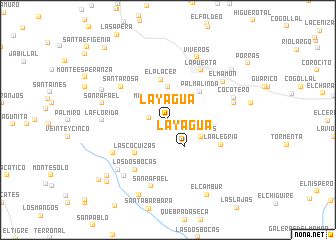 map of La Yagua