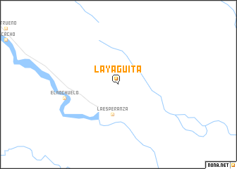 map of La Yagüita