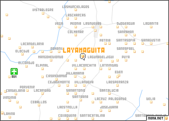 map of La Yamagüita