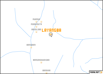 map of Layangba